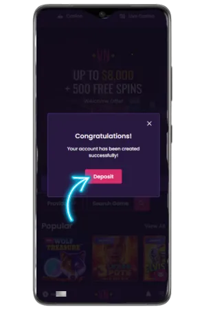 Vegas now casino account confirmation Australia success
